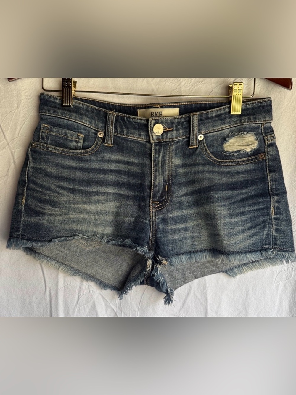 BKE Payton Women's Distressed Jean Shorts size 26